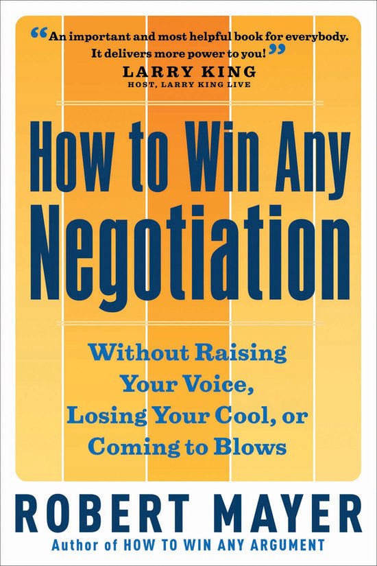 How to Win Any Negotiation - cover