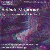 Malmö Symphony Orchestra, Thomas Sanderling - Mangard: Symphonies No.2 & No.4 (2 CD)