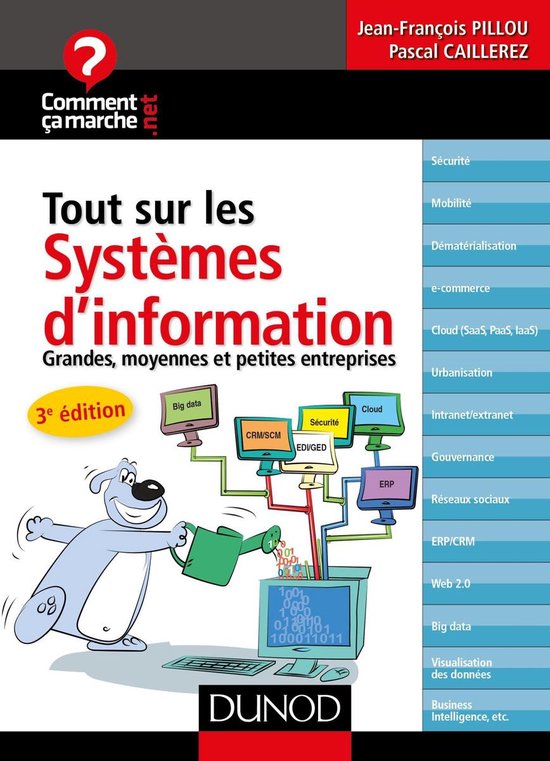 Tout sur les systèmes d'information - 3e édition - cover