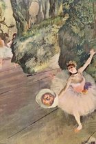 ''Dancer With a Bouquet of Flowers the Star of the Ballet'' by Edgar Degas