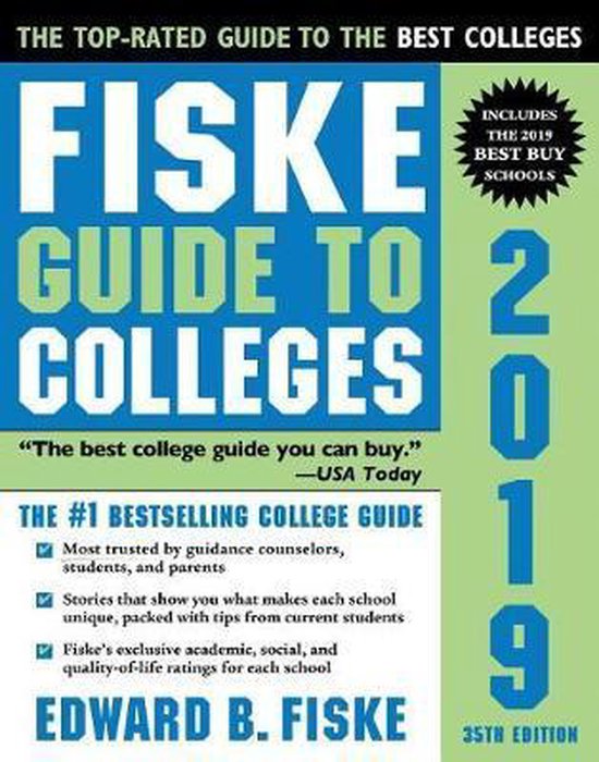 Fiske Guide to Colleges 2019 - cover