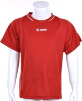 Jako Shirt Fire KM - Sportshirt - Kinderen - Maat 116 - Red;White