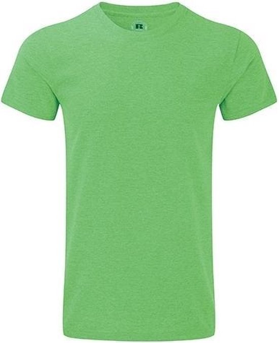 Basic heren T-shirt groen L (52)