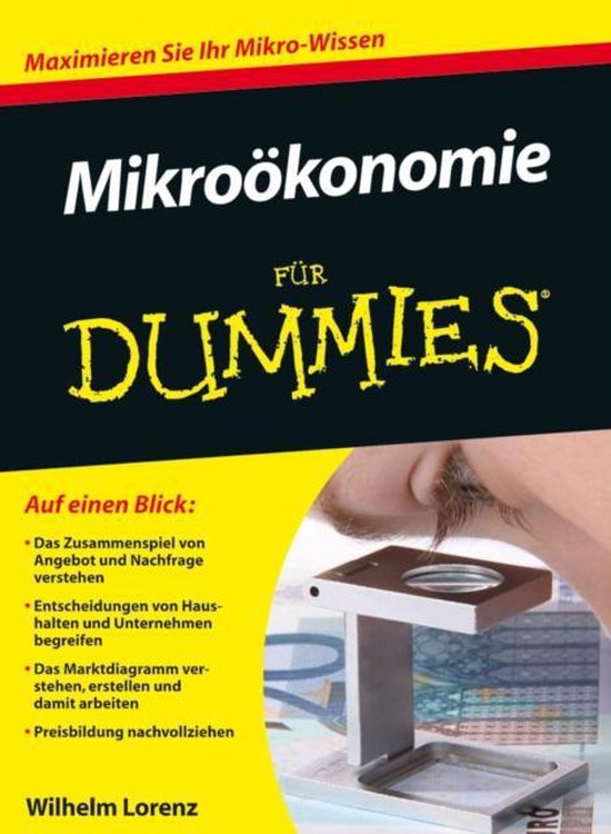 Mikrooekonomie fur Dummies - cover