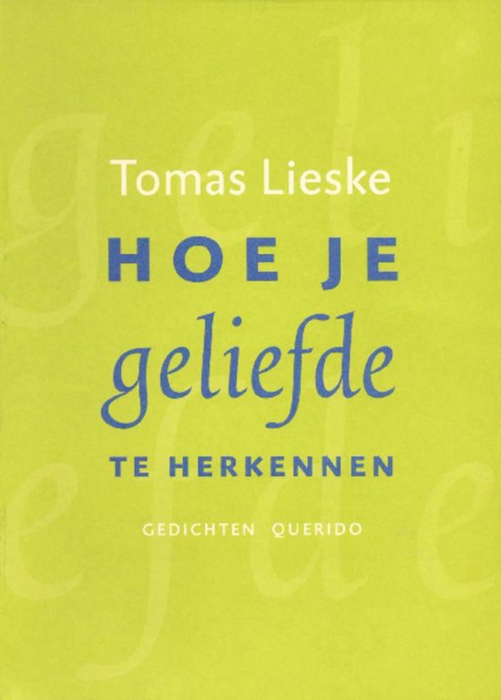 Hoe je geliefde te herkennen - cover