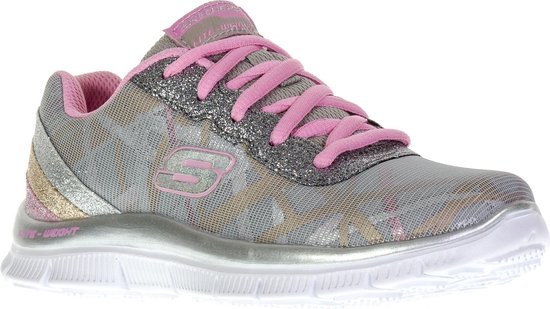 Skechers Skech Appeal-Gimme Glimmer Sportschoenen - Maat 31 - Meisjes -  grijs/roze/zilver | bol.com