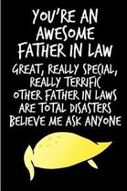 You're An Awesome Father in Law Great Really Special