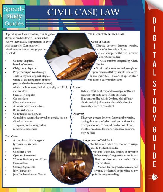 Civil Case Law (Speedy Study Guides) - cover