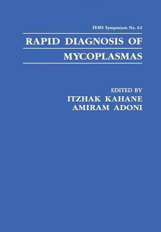 Rapid Diagnosis of Mycoplasmas - cover
