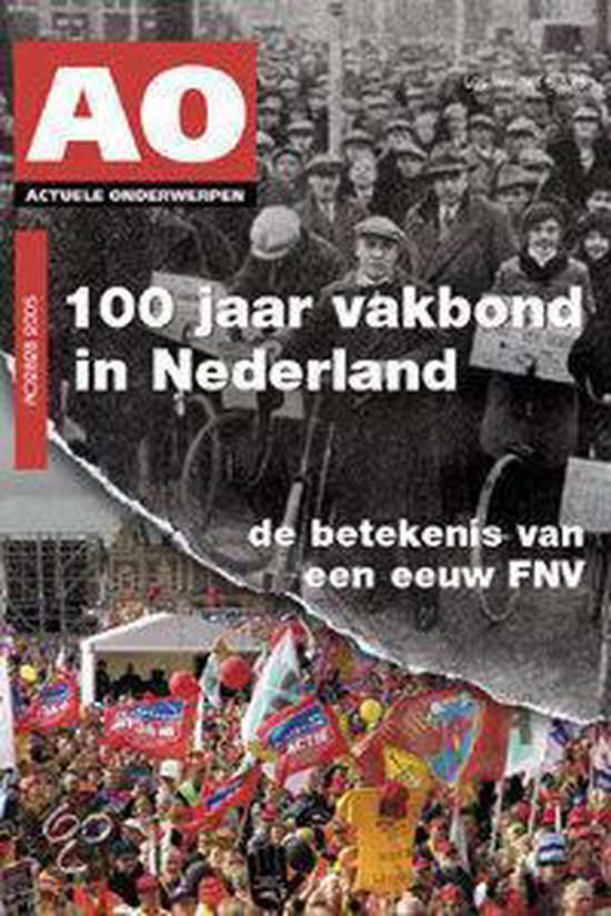 Cover van het boek '100 jaar vakbond in Nederland / druk 1' van L. de Waal