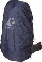 Eurotrail Regenhoes L voor rugzak - 55-80 liter - Navy