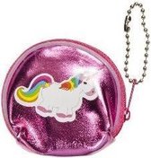 Unicorn mini portemonnee  - Roze