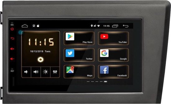 Navigation pour VOLVO S60, Volvo V70, XC70 Android 8.1 - Autoradio tactile  7 '' | bol.com
