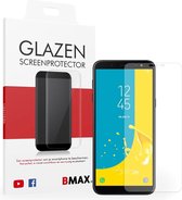 BMAX Glazen Screenprotector geschikt voor Samsung Galaxy J6 | Beschermglas | Tempered Glass