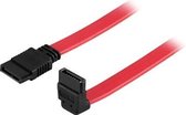 DELTACO SATA-10A, SATA / SAS-kabel, 1m, rood