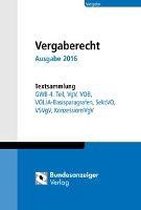 Vergaberecht - Ausgabe 2016 - Textsammlung