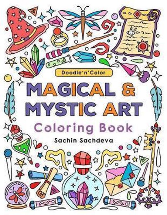 Doodle n Color Magical & Mystic Art - cover