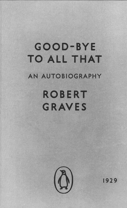 Good-Bye to All That - cover