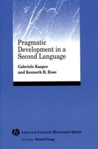 Pragmatic Development in a Second Language