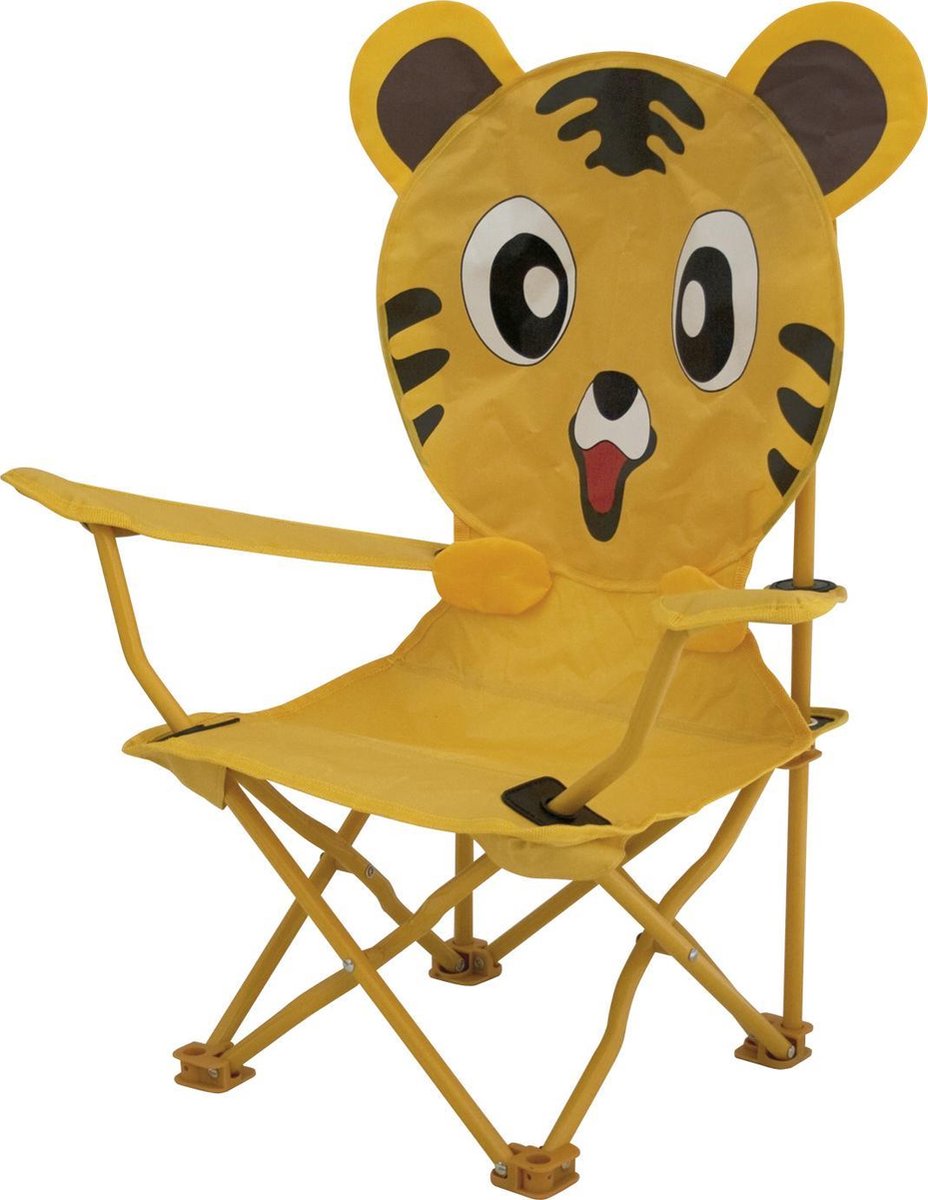 Bol.com Eurotrail Campingstoel Kinder Ardeche Animal - Tijger aanbieding