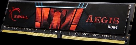 G.Skill F4-2400C17S-16GIS Aegis-Speichermodul DDR4-2400MHz CL17-17-17-39, 1,20 V, 16 GB (1x16 GB