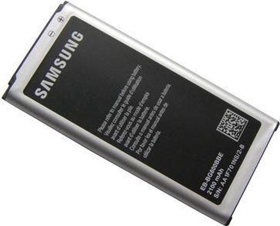 Schuldig Binnenshuis barbecue Samsung G800F Galaxy S5 Mini Batterij EB-BG800BBE 2100mAh | bol.com