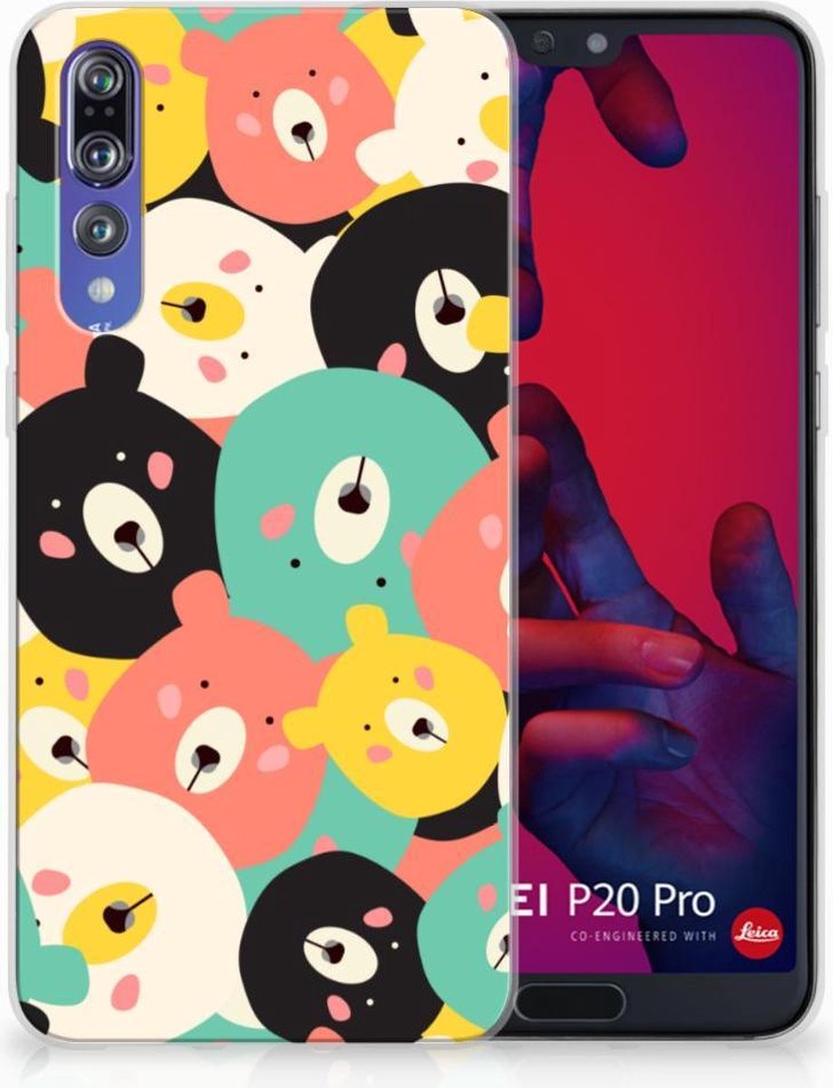 Huawei P20 Pro Telefoonhoesje met Naam Bears