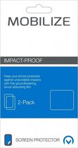 Mobilize screenprotector voor Samsung Galaxy S4 Mini (Impact proof) - 2 stuks (MOB-SPIP-I9190)