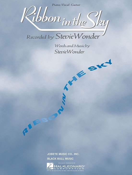 Ribbon in the Sky Sheet Music (ebook), Case 9781495039935 Boeken