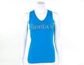 Reebok Vest LL - Sporttop -  Dames - Maat XL - Malibu Blue