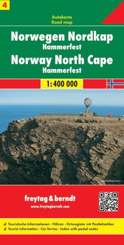 FB Noorwegen blad 4,  Noordkaap • Hammerfest
