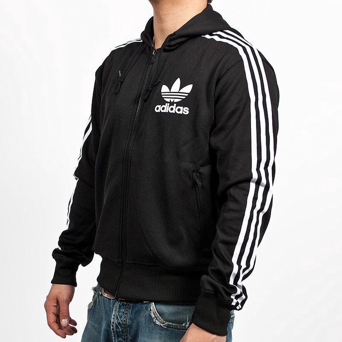 adidas Hooded Flock Tracktop 608959 maat S bol