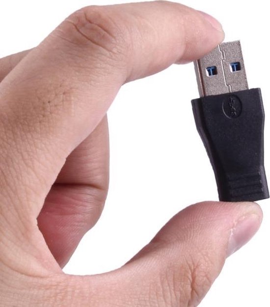 USB 3.0 naar USB-C / Type-C Male 3.1 vrouwelijke Connector Adapter - Merkloos