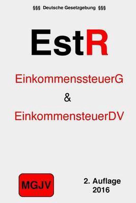 Einkommensteuergesetz - cover