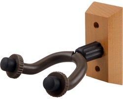 Gitaar muurbeugel - Wandsteun om gitaar op te hangen - Gitaarhouder - Gitaarhaak - Hout