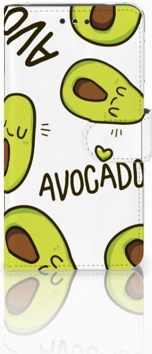 Nokia 2 Uniek Wallet Book Case Hoesje Avocado Singing