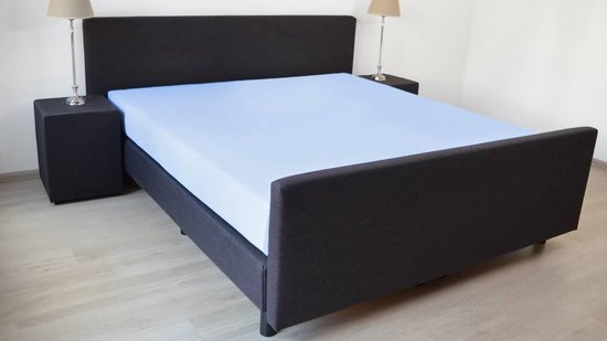 Snoozing - Katoen - Hoeslaken - Double - 120x220 cm - Heaven