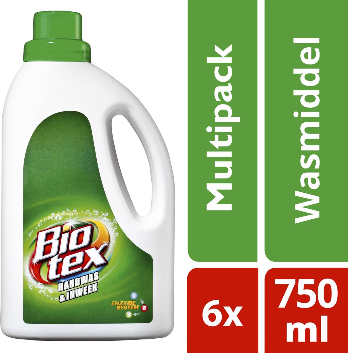 6x Biotex Handwas & Inweek Vloeibaar 750 ml | bol.com