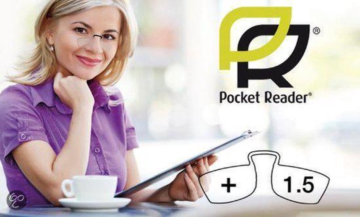 PocketReader +1.5 - Leesbril