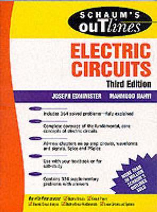 Schaum's Outline of Electric Circuits - cover