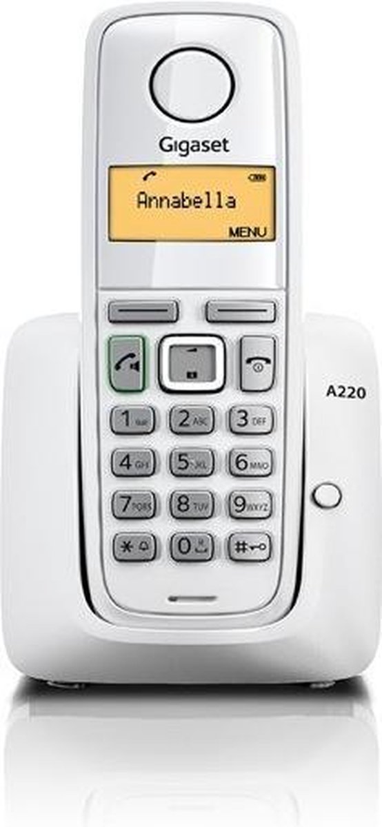 Gigaset A220 - Single DECT telefoon - Wit | bol