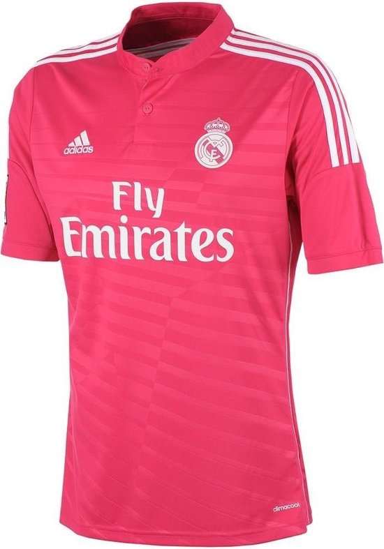 Vierde afschaffen Klacht Adidas Real Madrid Uitshirt - Maat 140 Kinderen - Kleur roze | bol.com