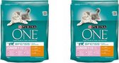 Purina One Bifensis - Junior - Rijk Aan Kip En Volkoren Granen - per 2 zakken a 800G