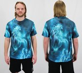 Bones Sportswear Heren T-shirt Dragon maat L