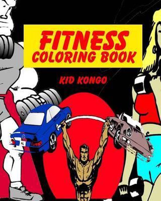 Fitness Coloring Book - cover