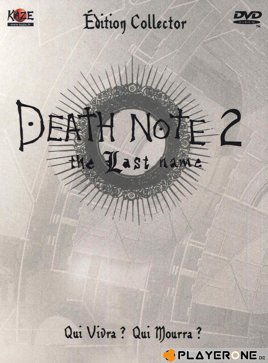 DVD - DEATH NOTE FILM 2 Edition Collector (2 DVD) : DVD