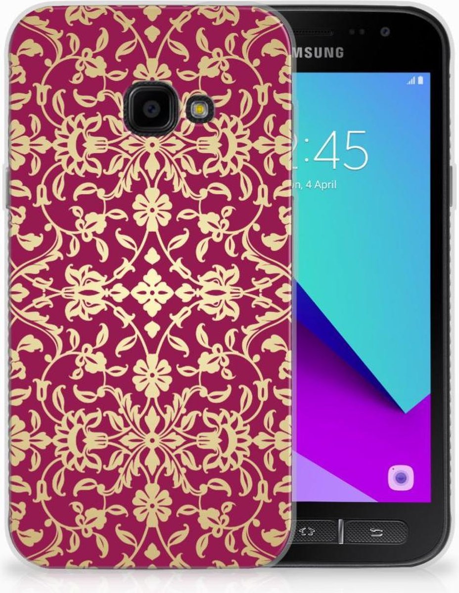 Siliconen Hoesje Samsung Galaxy Xcover 4 | Xcover 4s Barok Pink