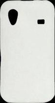 TPU Siliconen Hoesje Galaxy Ace S5830 Wit Transparant