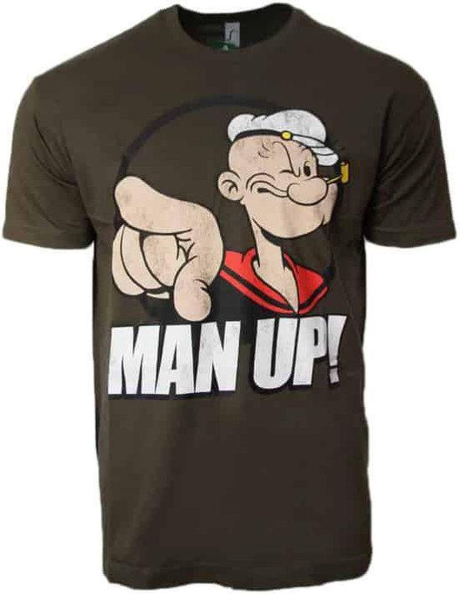 Popeye Shirt – Man Up! Maat L