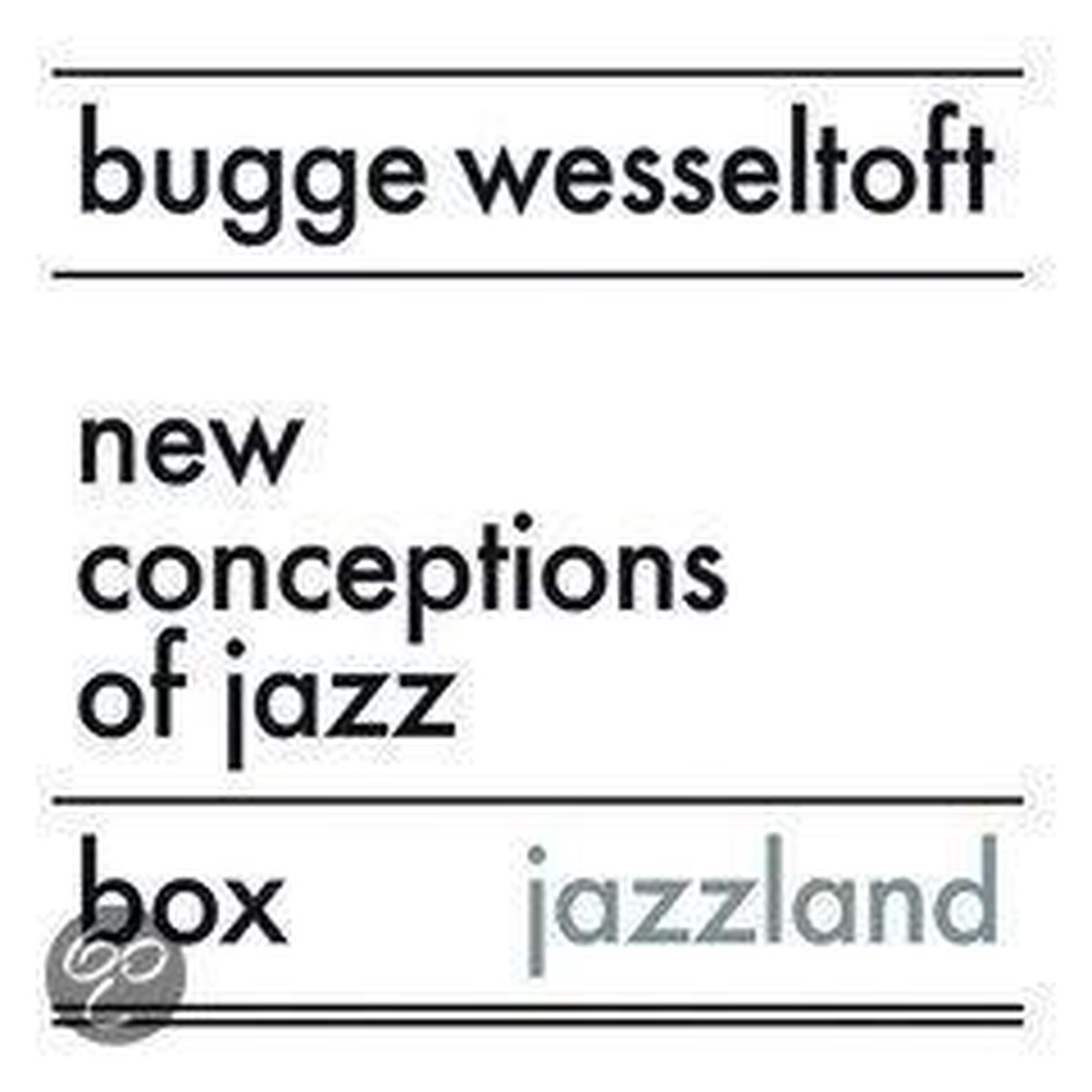 New Conception of Jazz Box von Wesseltoft,Bugge